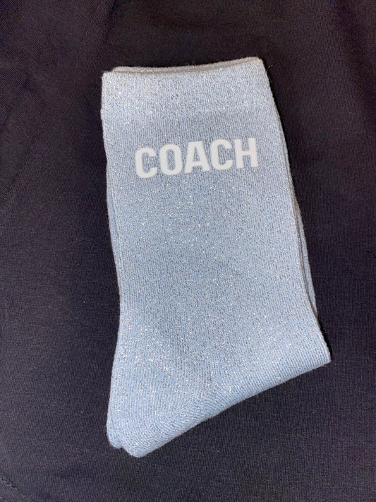 Chaussettes à paillettes COACH