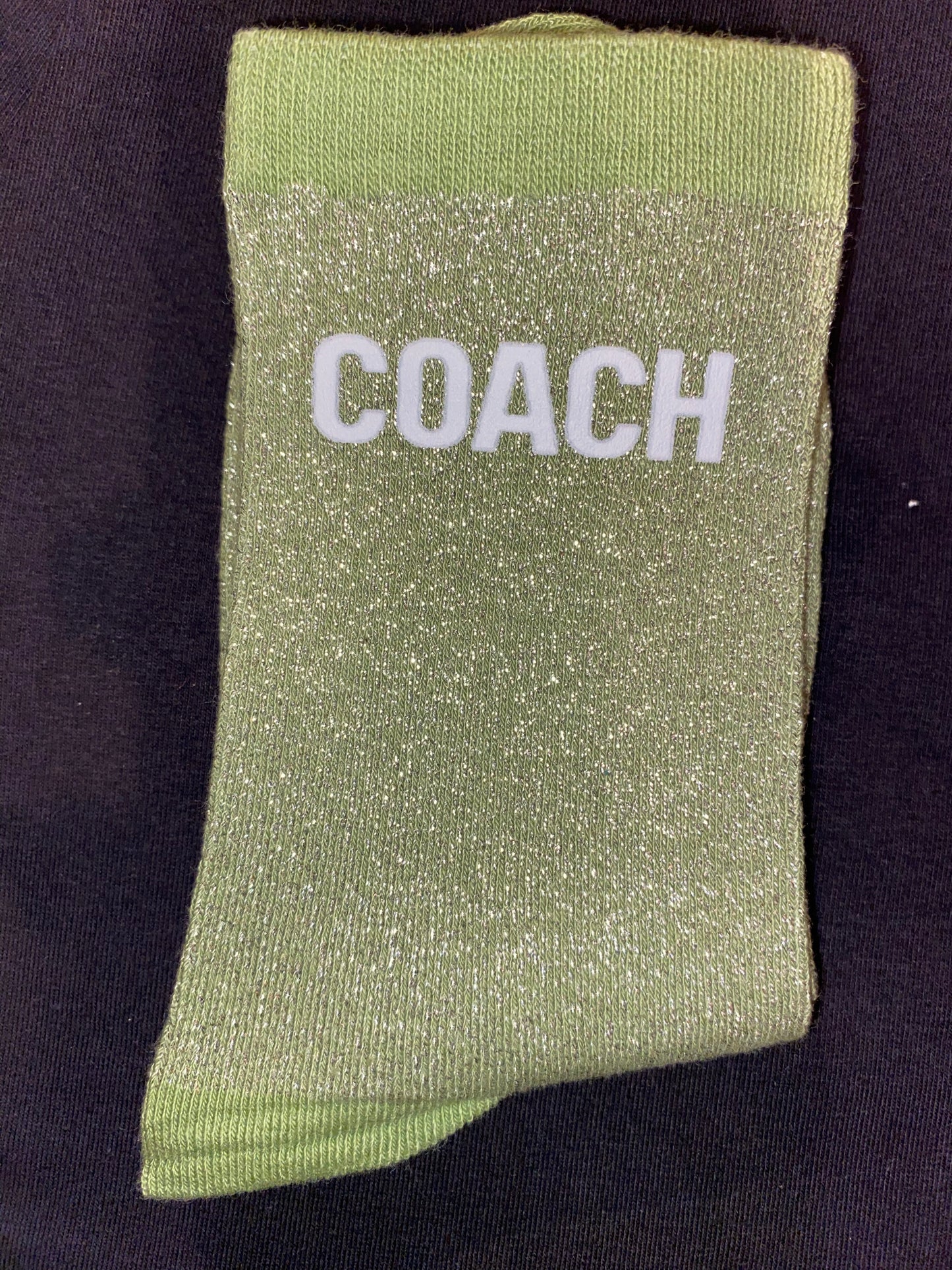 Chaussettes à paillettes COACH
