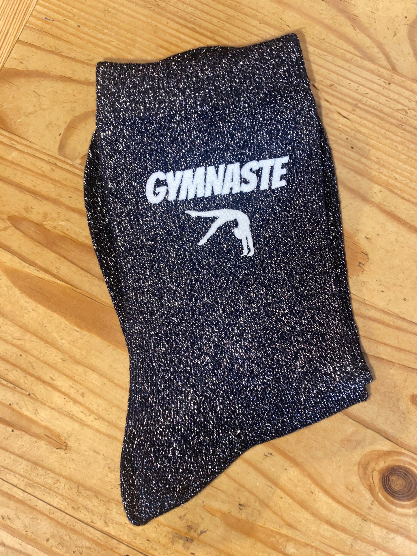 Chaussettes a paillettes GYM, GYMNASTE plusieurs modèles coloris au choix