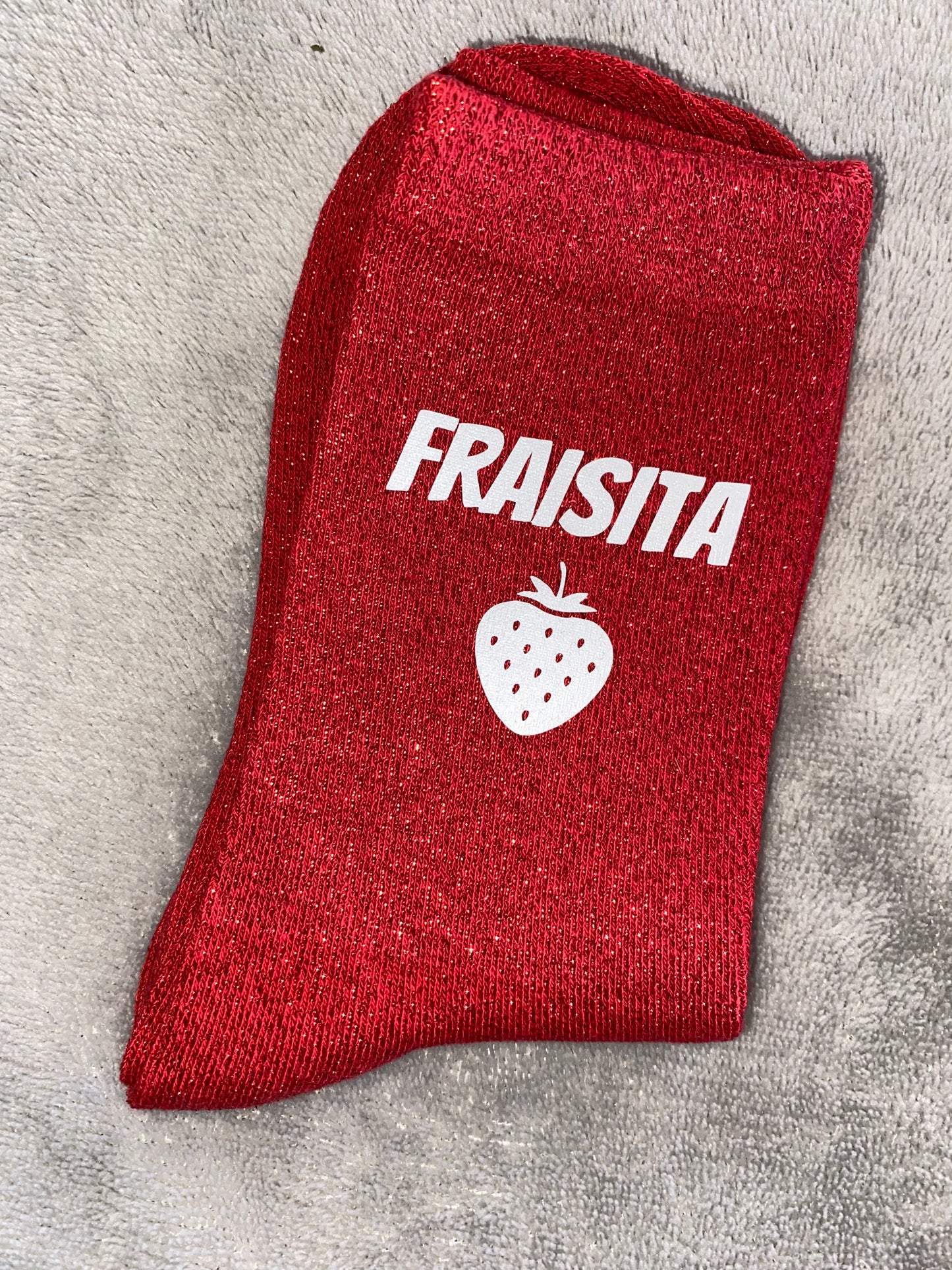 Chaussettes a paillettes SKIBIDI TENTAFRUIT ;-)