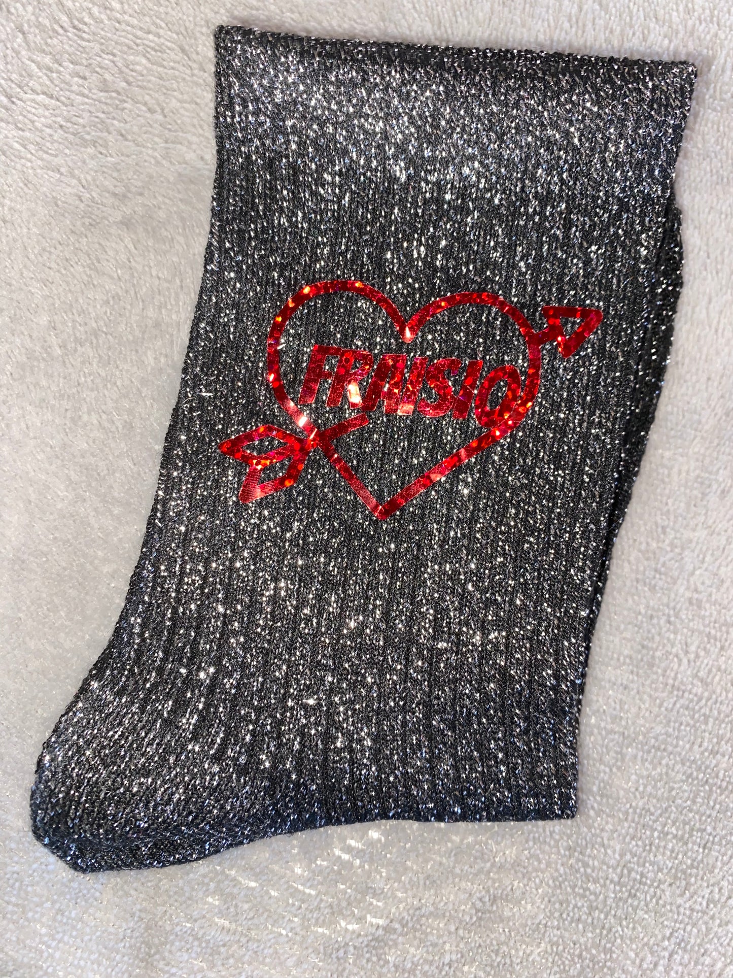 Chaussettes a paillettes SKIBIDI TENTAFRUIT ;-)